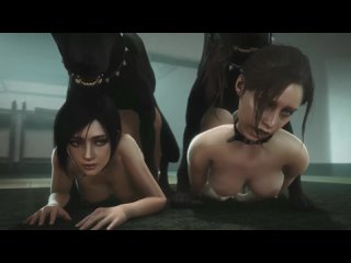 ada and claire get knotted zoophilia [resident evil 2] [author noname55]